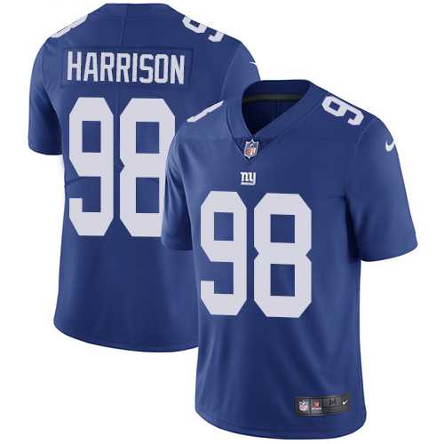 Nike New York Giants #98 Damon Harrison Royal Blue Team Color NFL Vapor Untouchable Limited Jersey,We sell and wholesale Nike New York Giants #98 Damon Harrison Royal Blue Team Color NFL Vapor Untouchable Limited Jersey on line form chian!